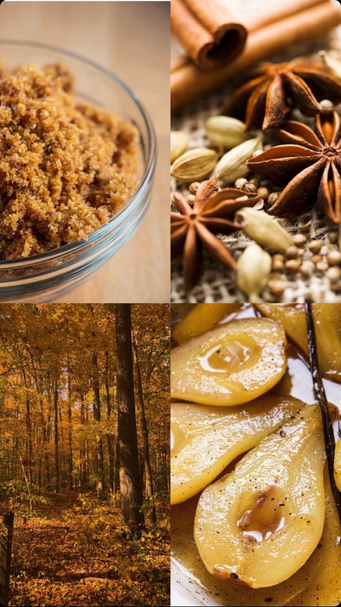 Autumn pear Juicy pear + Woody spices