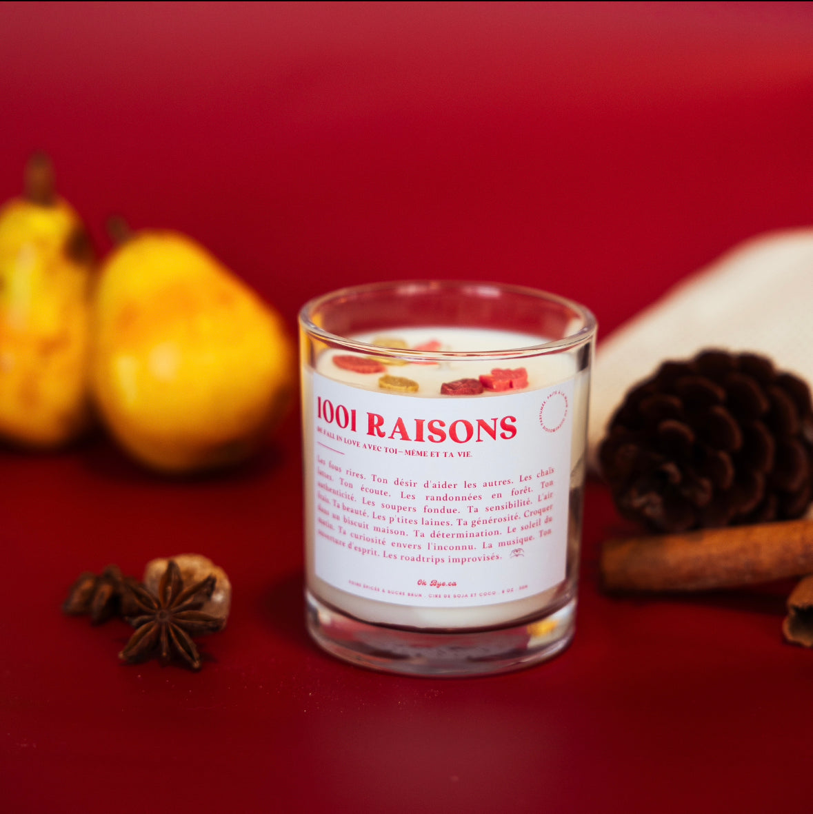 Autumn pear Juicy pear + Woody spices
