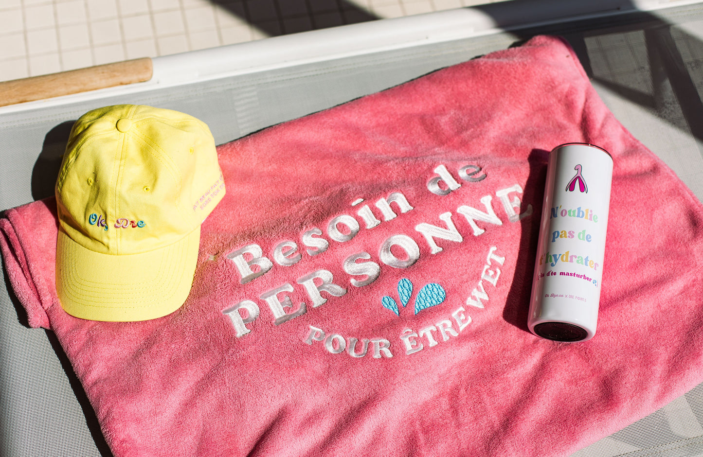 PO - Besoin de personne - Serviette à Capuche Dre Point G