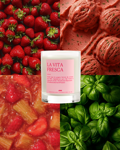 Fraise des bois &amp; Basilic