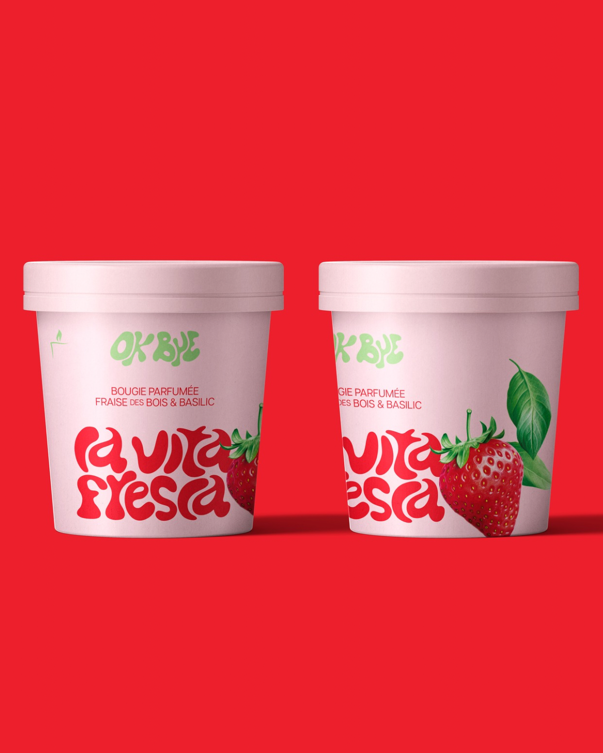 Fraise des bois &amp; Basilic