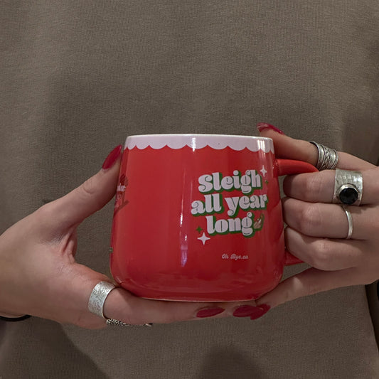 Sleigh all year - XL Mug
