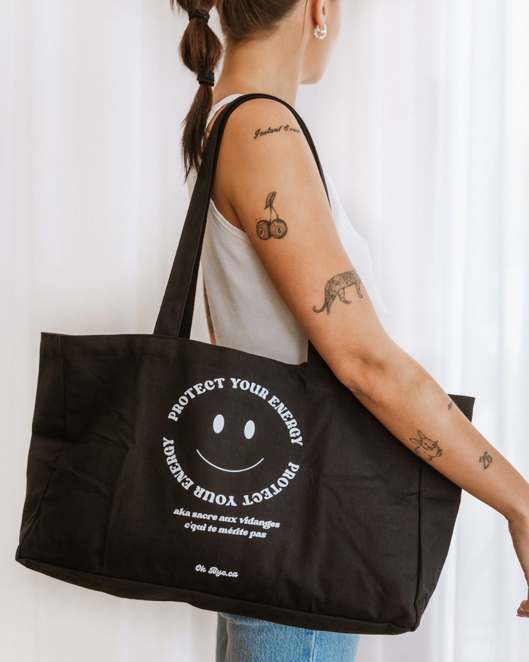 Protect your energy - Tote Bag