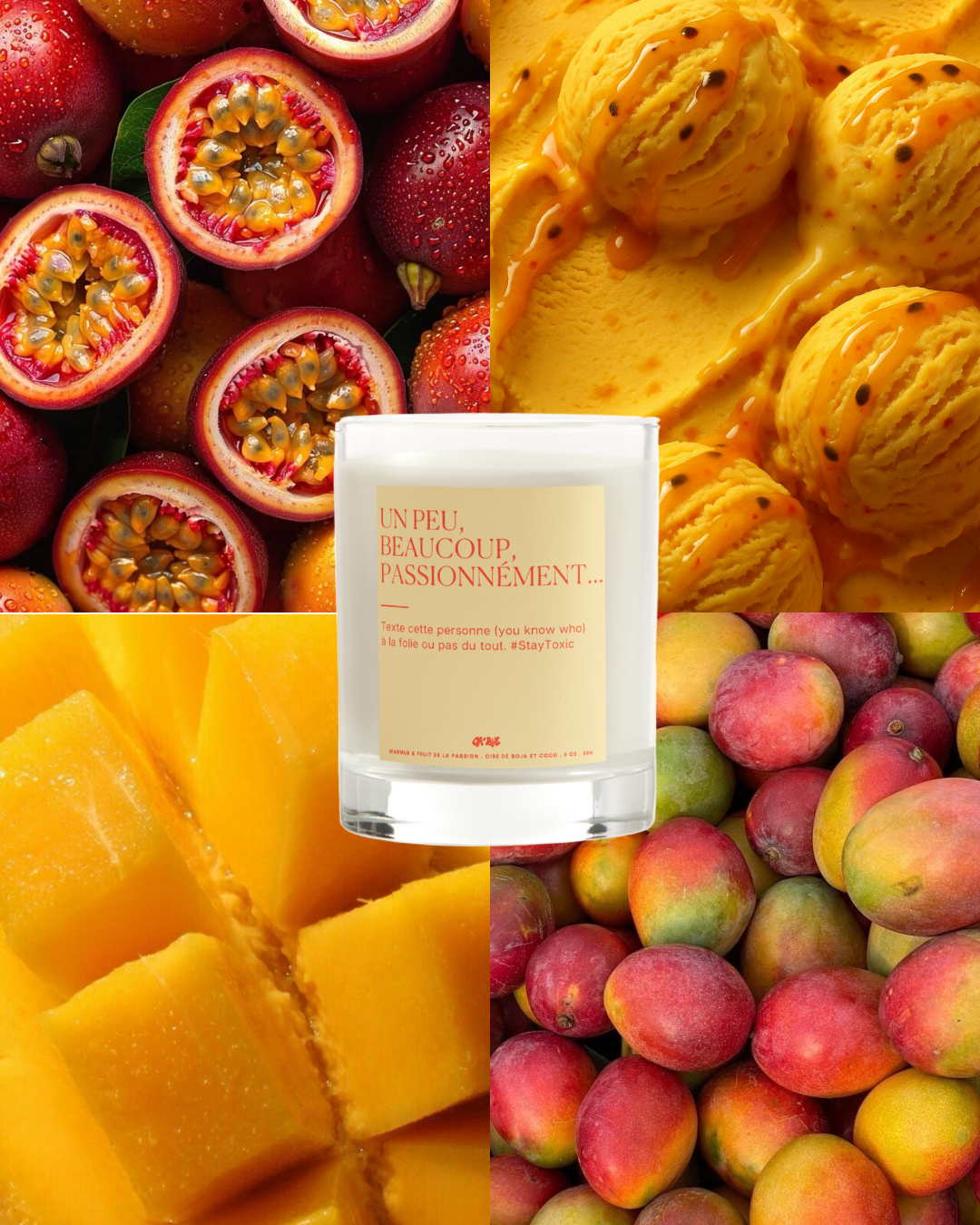 Mangue &amp; Fruit de la passion