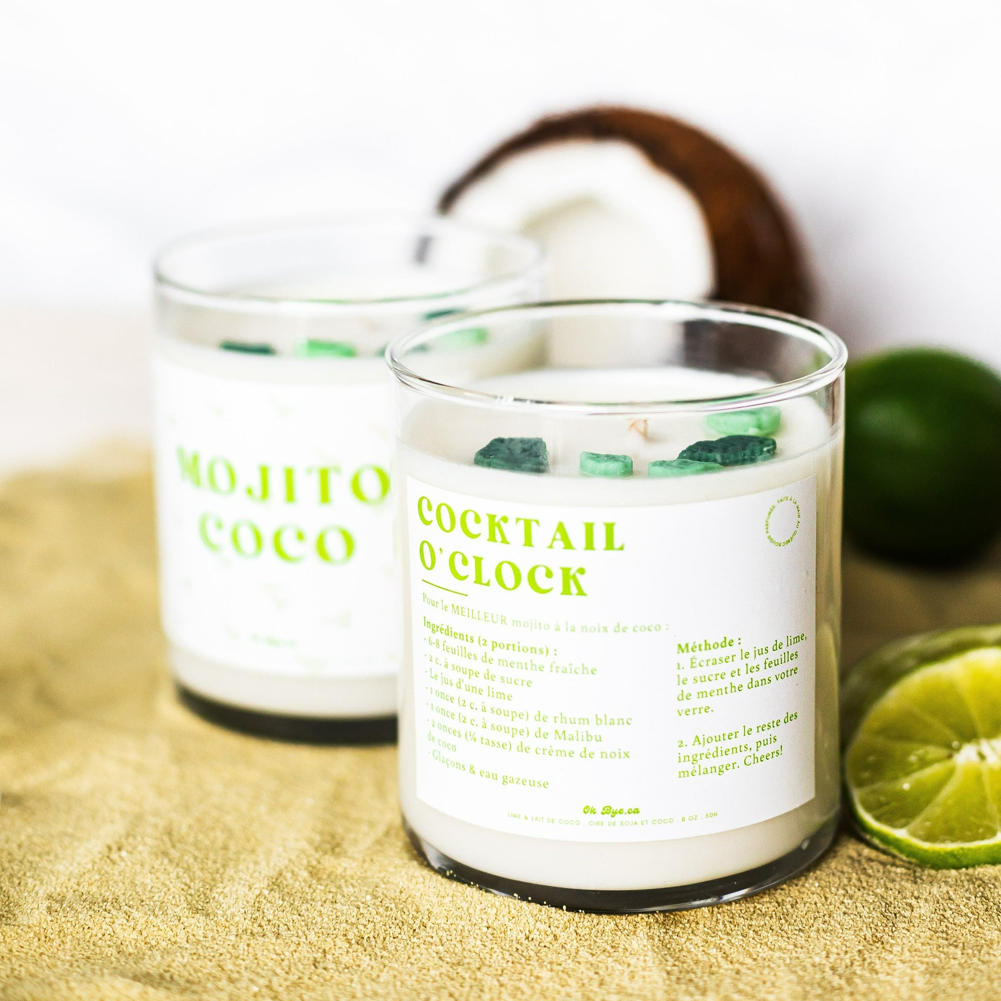 bougie de soya lime coco recette de mojito facile