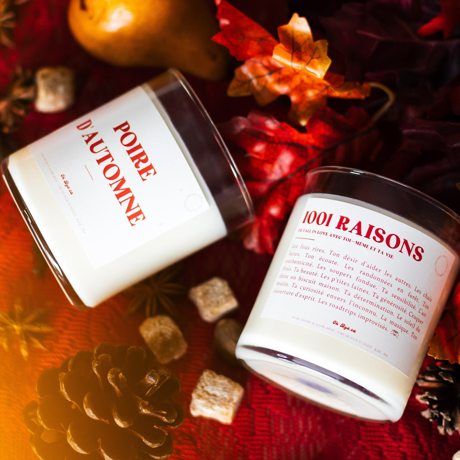 fall in love candle collection moonday